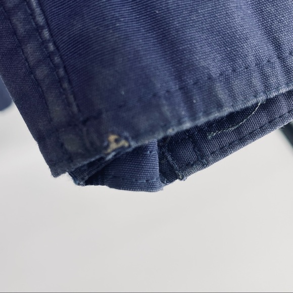 Eddie Bauer Blue Zip Snap Nylon Lined Jacket - Picture 6 of 16